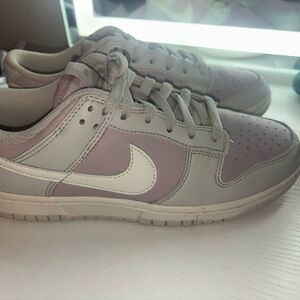 Nike Blush and Light Gray Sneakers
